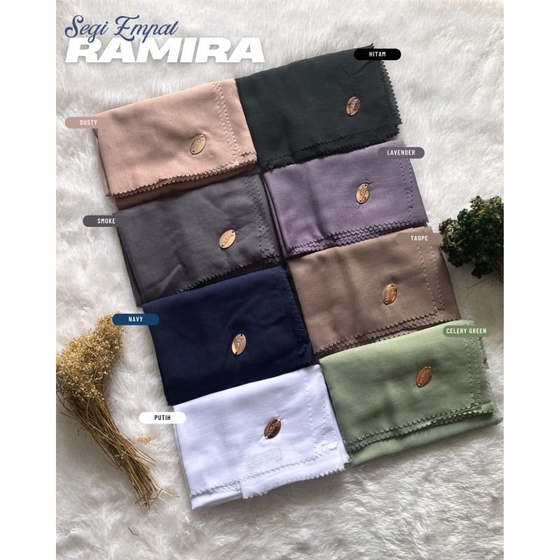 Hijab Segiempat Voal Premium Ramira ORI Ellisa Hijab