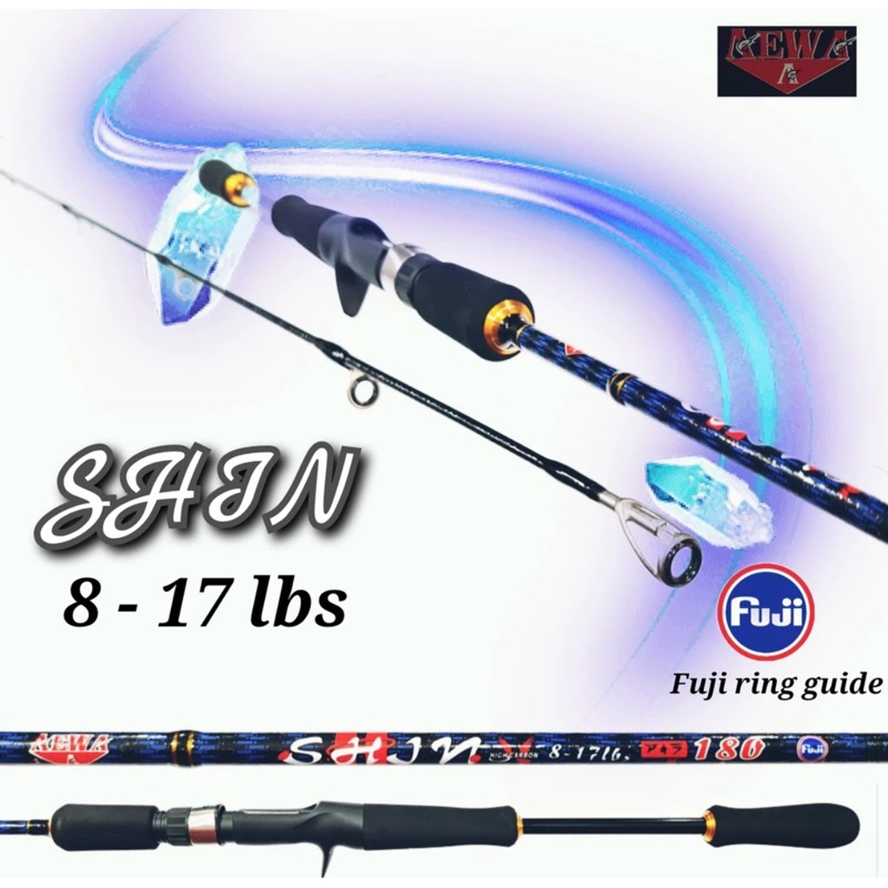 Joran BC AEWA SHIN 8-17lb Ring FUJI