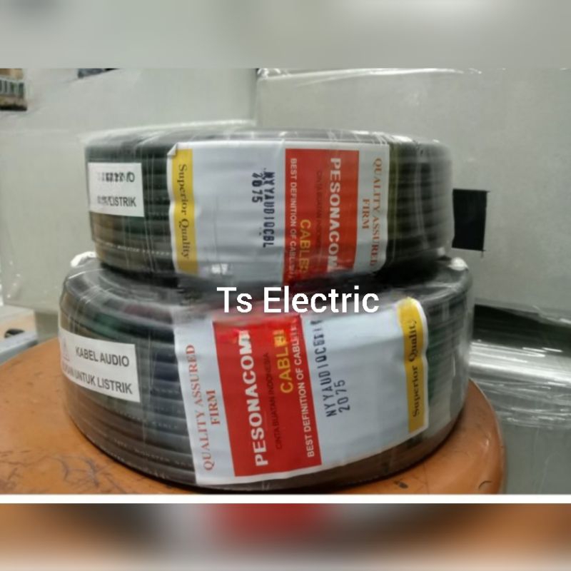 Kabel nyyhy 2x0.75mm pesona serabut/ NYYHY  2x0.75mm