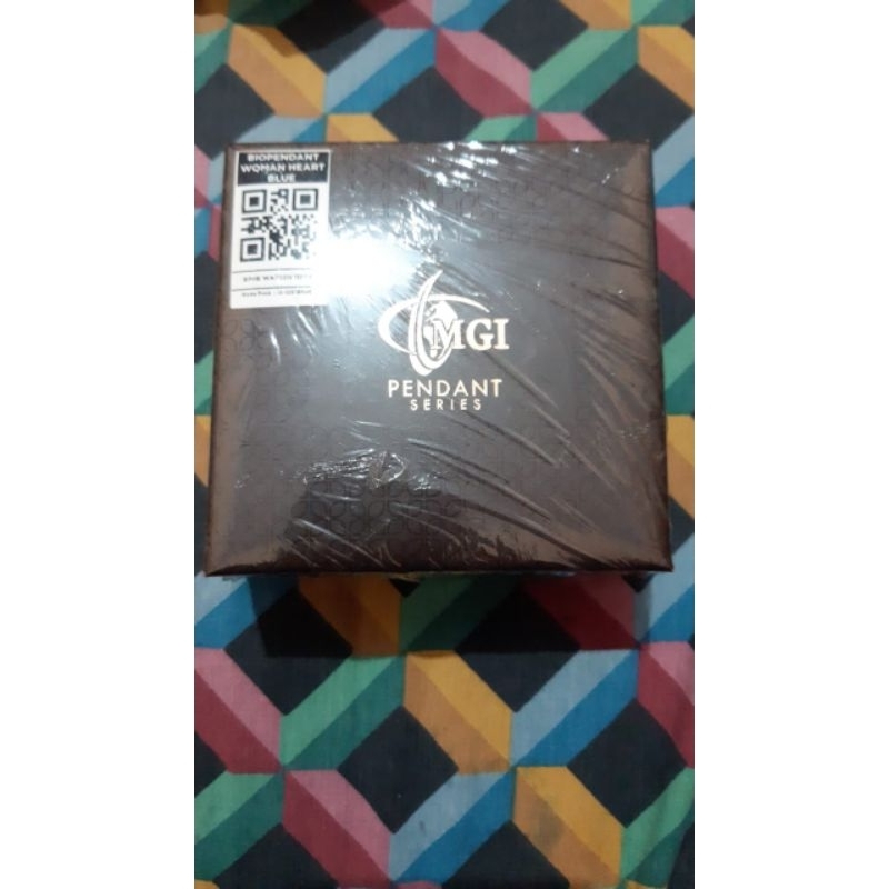 Kalung Pendant MCI (Biopendant Woman Heart Blue)