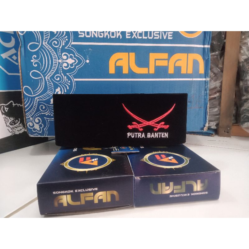 peci pedang merah  biru hijau songkok putra banten cocok buat anak"