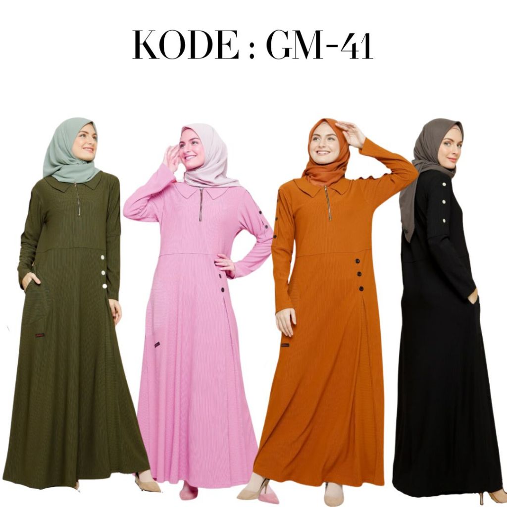 [CLEARANCE SALE] BAJU GAMIS DRESS RAHNEM // GM 41 // BAJU KONDANGAN // GAMIS NGAJI // BAJU HANGOUT /