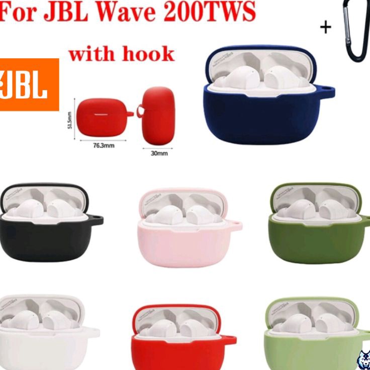 Promo BUMPER TPU SOFT CASE JBL WAVE 200 TWS 200TWS TRUE WIRELESS EARBUDS JBL WAVE 200 TWS SILICONE S