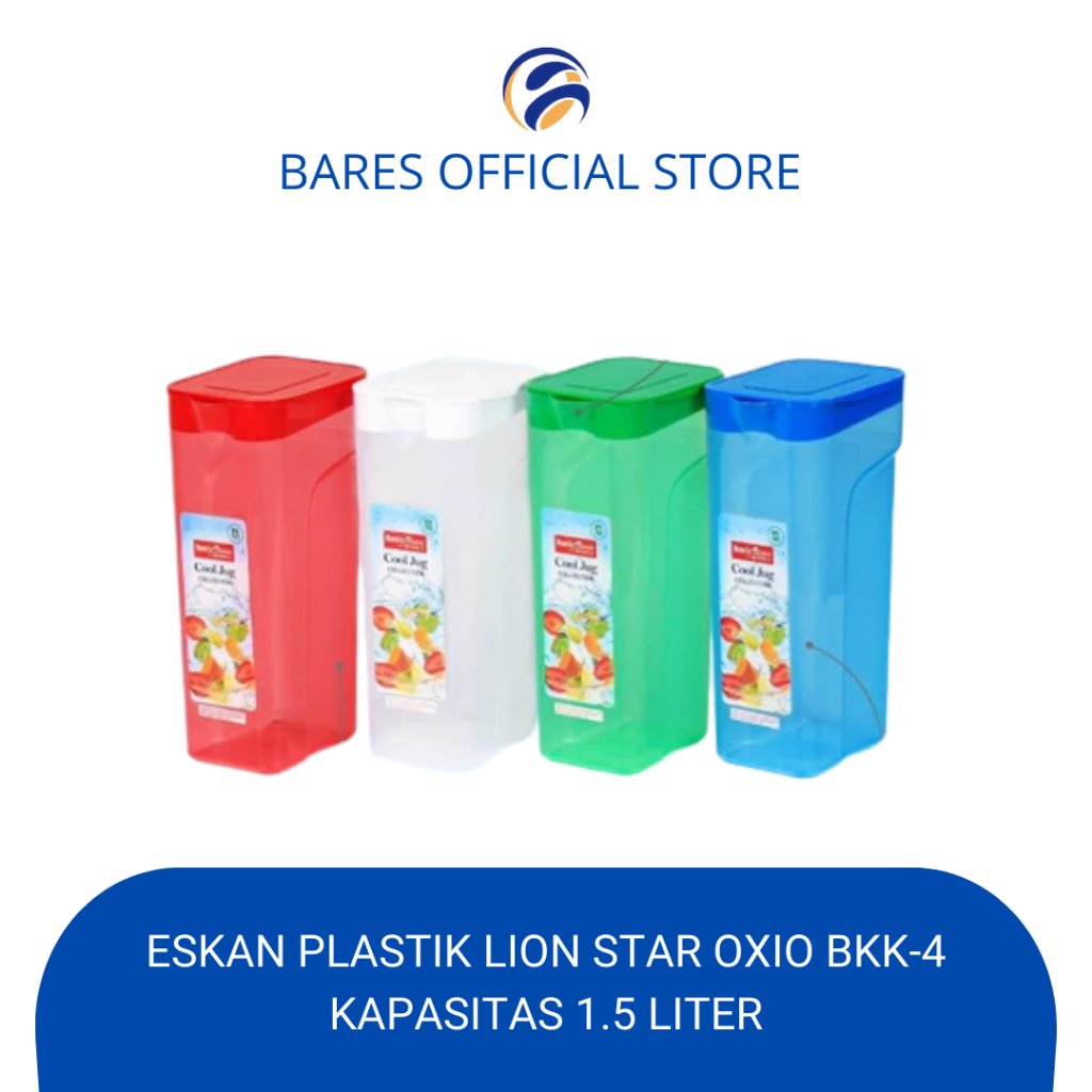 Eskan Ceret Air Plastik Lion Star OXIO BKK-4 Kapasitas 1.5 Liter