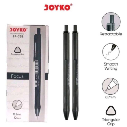 

JOYKO Pulpen Pena Ball Pen BP-338 Fokus