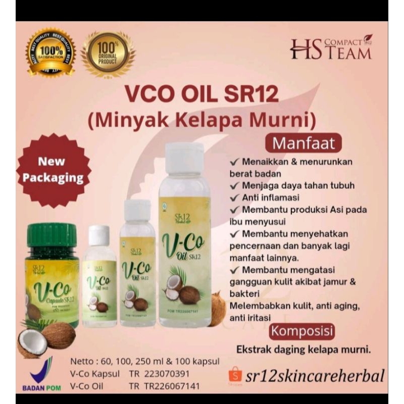 

Obat Alergi dan ruam serta memar herbal VCO SR12