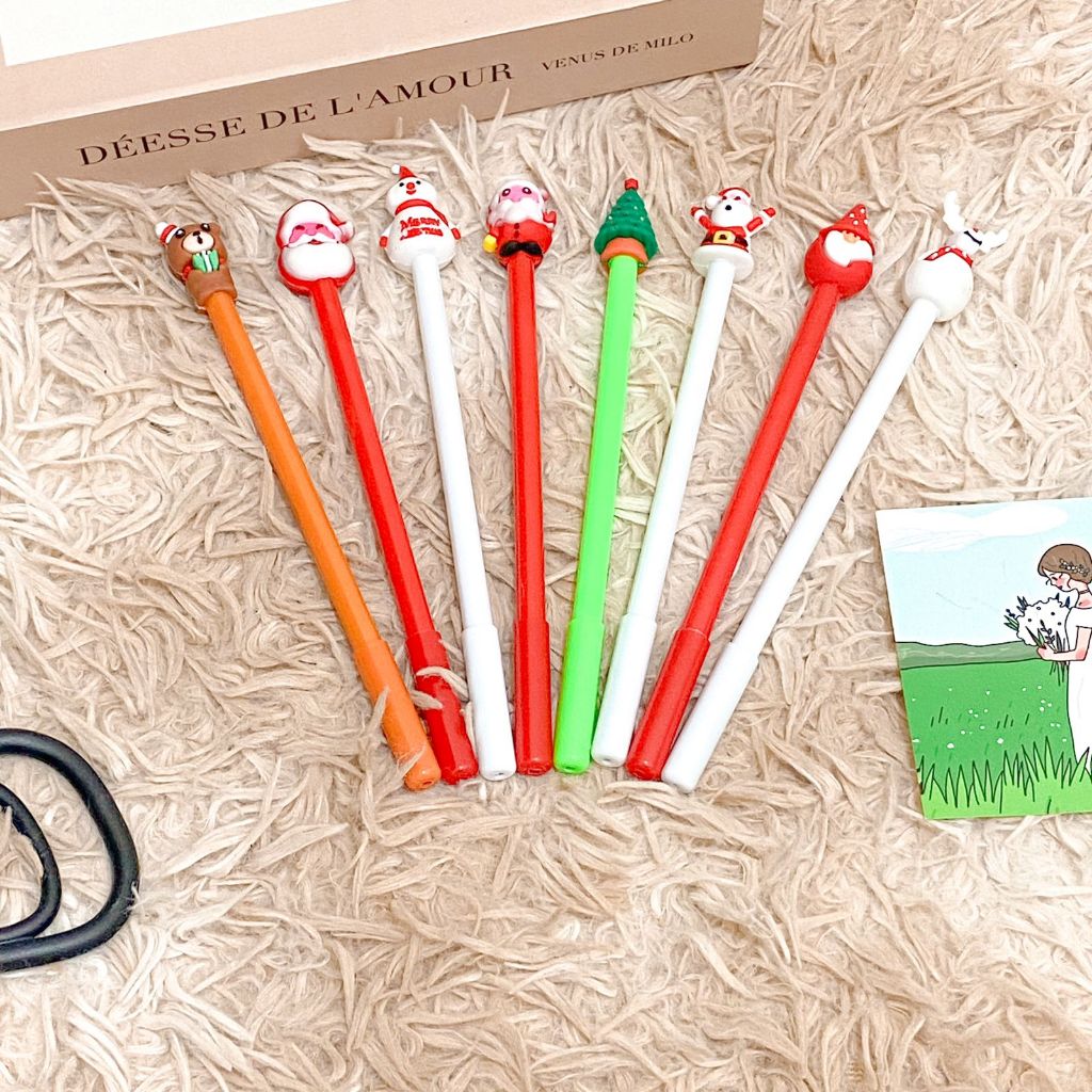 

Jual Aneka Bolpen Gel Warna Hitam Tema Natal / Christmas Souvenir