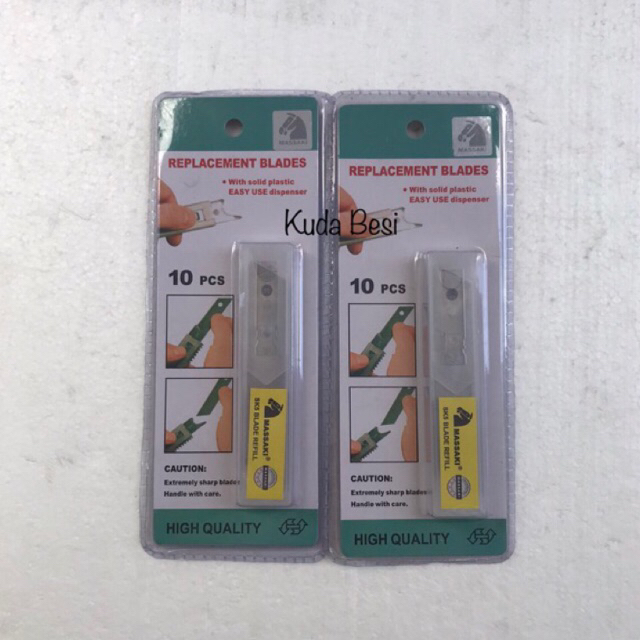 

Isi Cutter / Mata Cutter Massaki (10 Pcs)