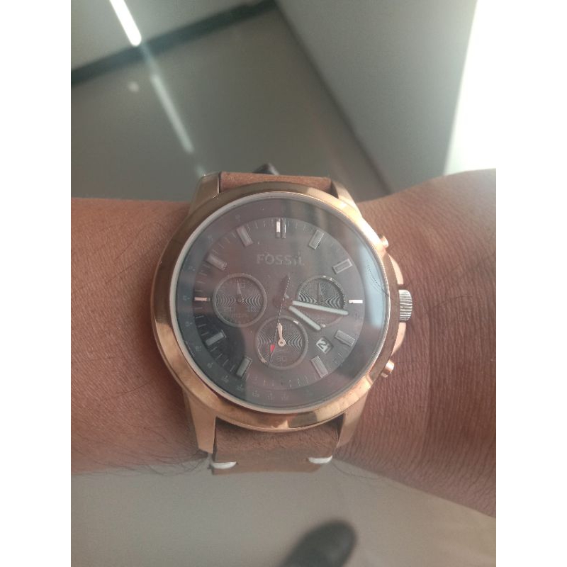 Jam tangan bekas fossil chronograph