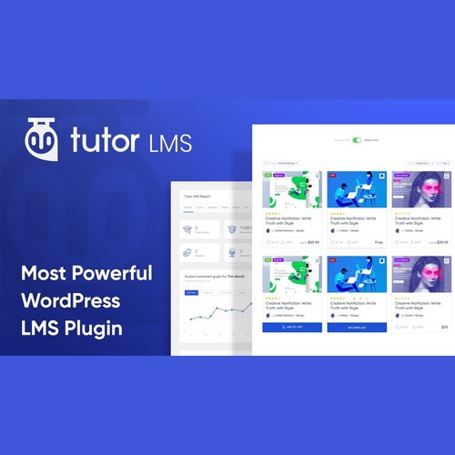 Tutor LMS Pro - Most Powerful WordPress LMS Wordpress Plugin Termurah Clean
