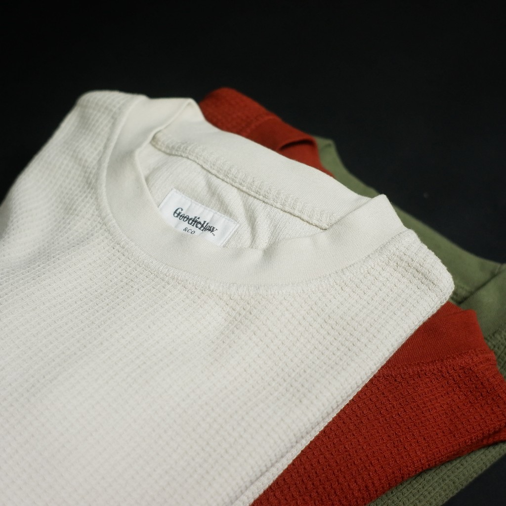 Goodfello*w &amp; Co Waffle Textured Longsleeve Tshirt