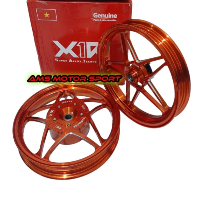 VELG X1R V SPEED VARIO 125 / 150 CNC ORIGINAL VIETNAM