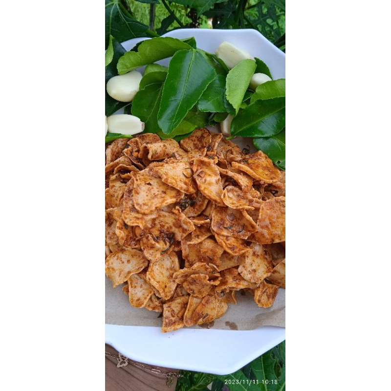 

Basreng Pedas Daun Jeruk 250 gr