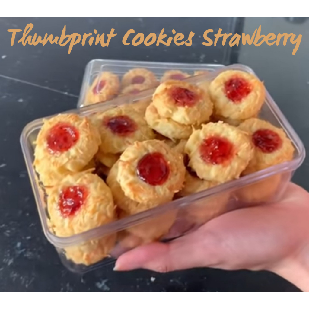 

Thumbprint Cookies Strawberry Premium