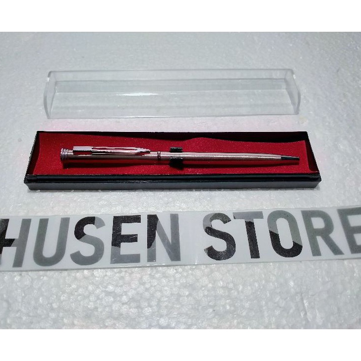 

Model Terkini Pulpen Ballpoint Pena metal PAKU Stellis+BokMerahKecilan