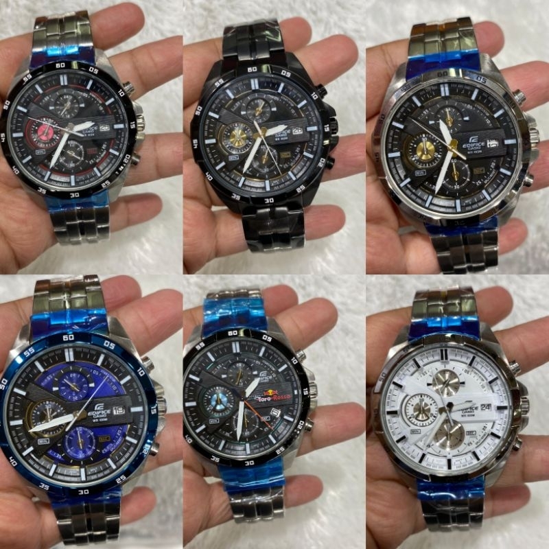 EDIFICE CASIO EFR 556 ORI BM BLACK