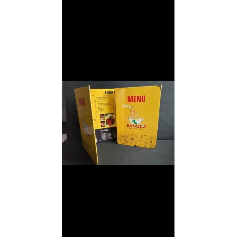 

cetak buku menu