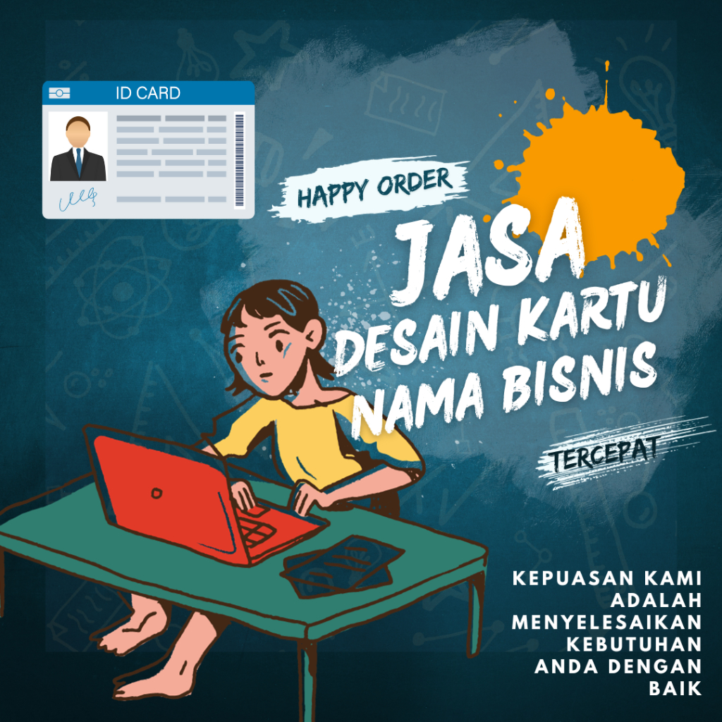 Jasa Desain Kartu Nama Bisnis | Kartu Ucapan