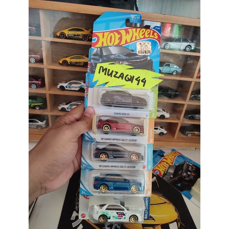 HOTWHEELS SUBARU WRX STI SUBARU IMPREZA 22b