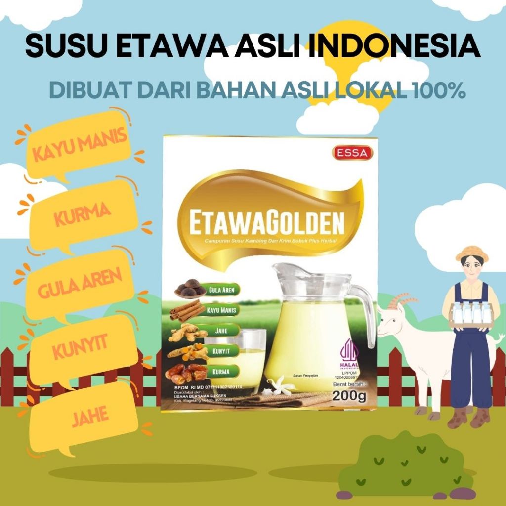 

[PROMO] SUSU KAMBING ETAWAGOLDEN