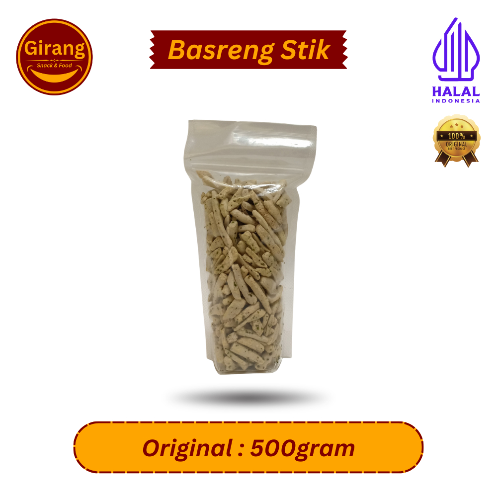 

Basreng Daun Jeruk Original 500gram