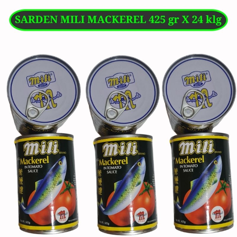 

SARDEN MILI MACKEREL 425GR ORI ( GARANSI UANG KEMBALI JIKA PRODUK TIDAK ORI)