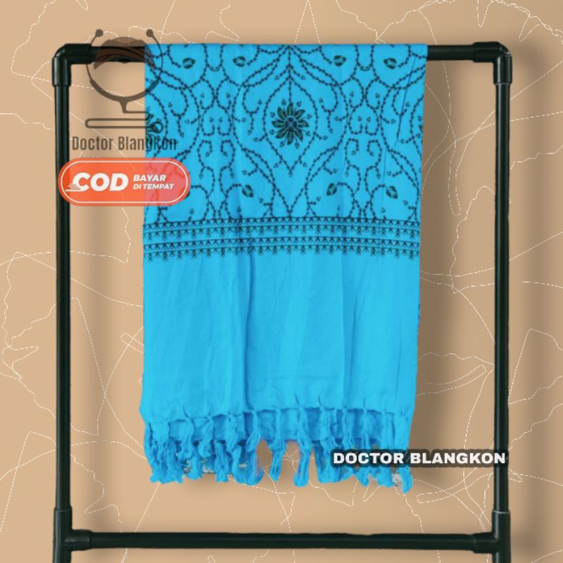 Sorban Imamah Buya Yahya Rida Solo Motif Batik Kasmiri Surban Anak Laki-laki Serban Putih Panjang
