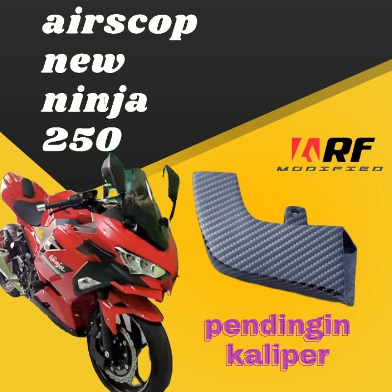 Airscope Air scoop Pendingin Kaliper Kawasaki New Ninja 250 2017