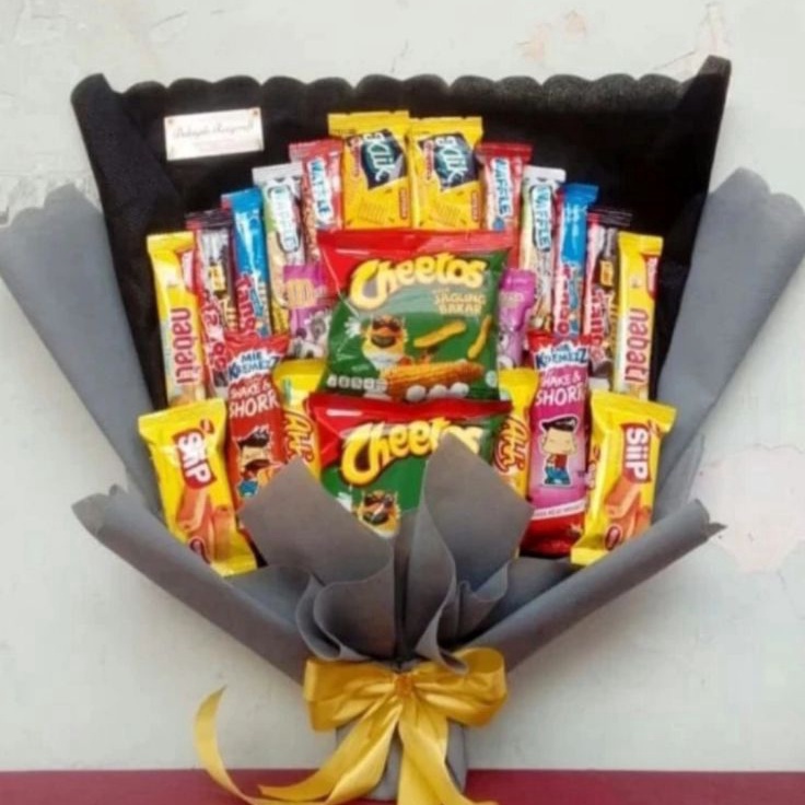 

bouquet snack murah / buket snack murah / bouquet snack wisuda