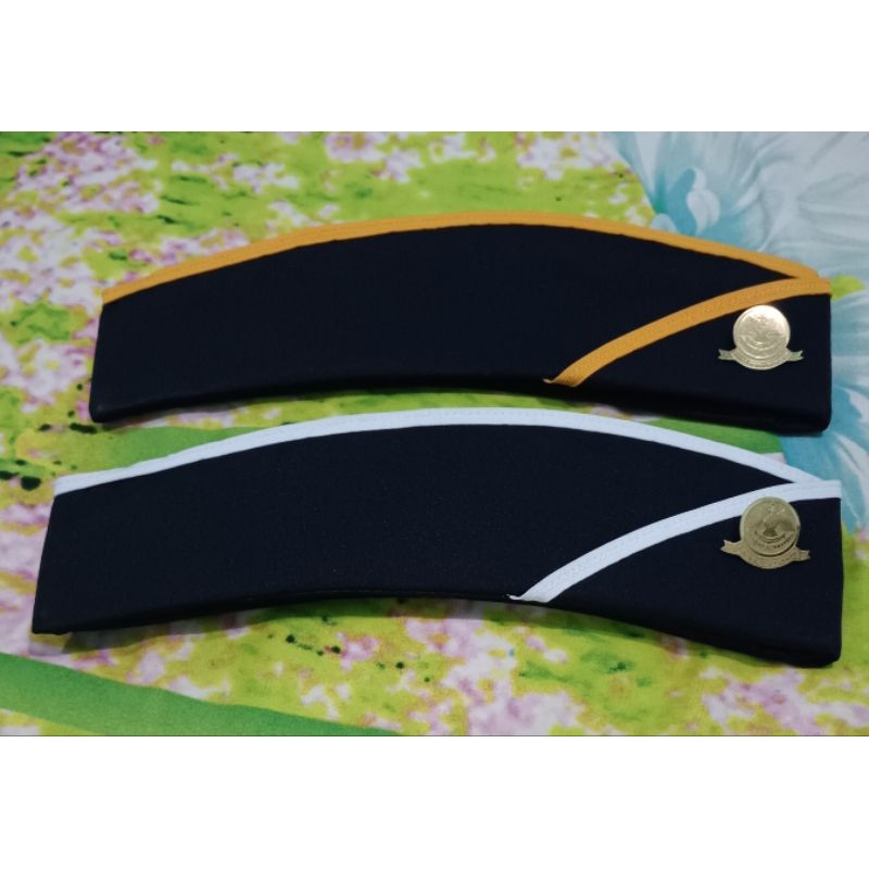 TOPI MUT Perhubungan + Pin Perhubungan Warna Navy