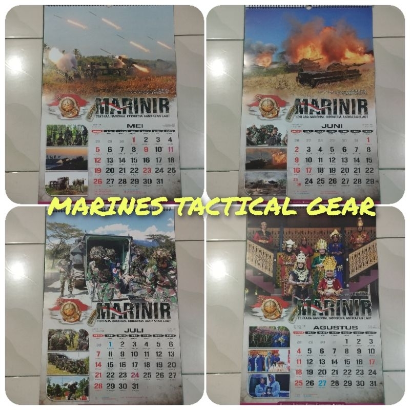 

Kalender / Tanggalan Dinding Korps Marinir TNI AL Tahun 2024 Terbaru