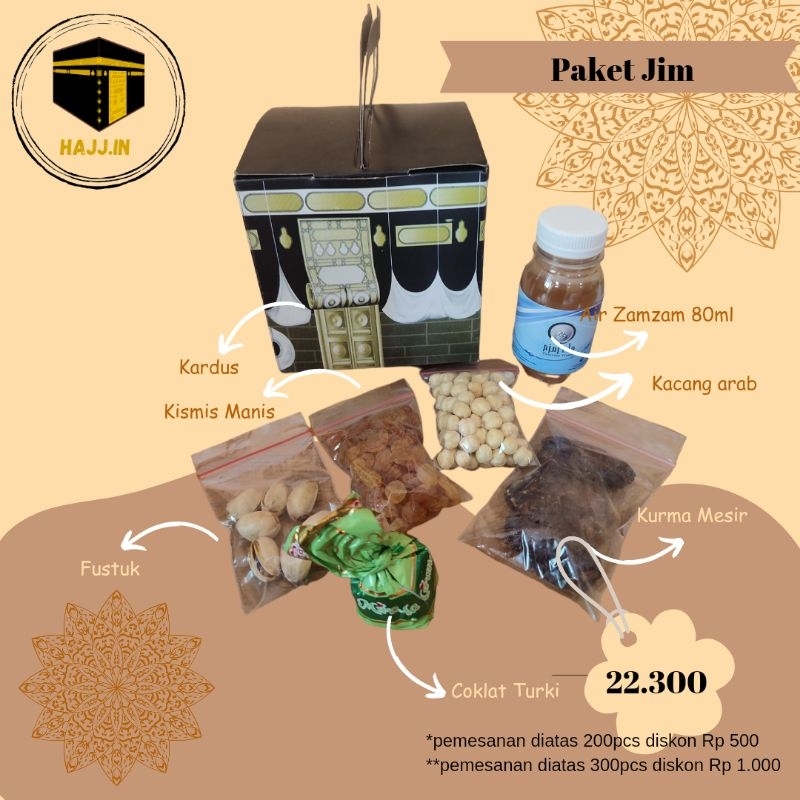 

Paket Oleh-oleh Haji dan Umroh isi lebih banyak