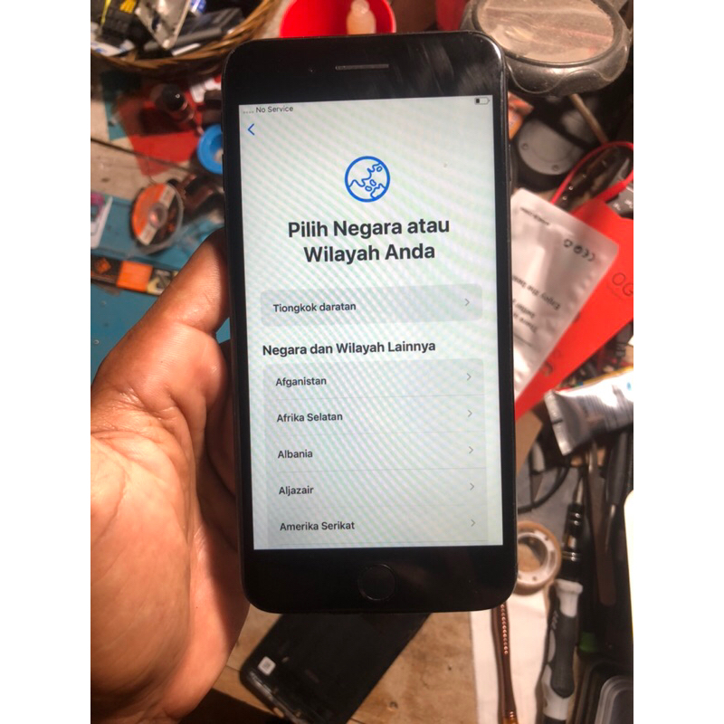 IPHONE 7 PLUS 256GB MINUS BASEBAND ICLOUD KOSONG