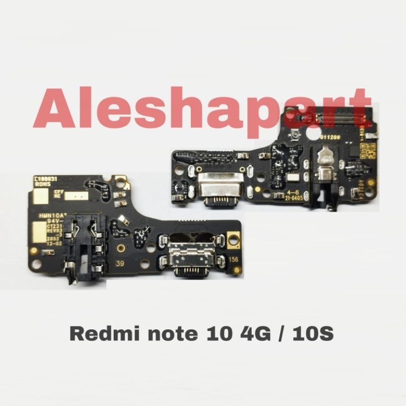 PCB Konektor Cas Redmi note 10 4g/ Flexible Charger redmi note 10 4G