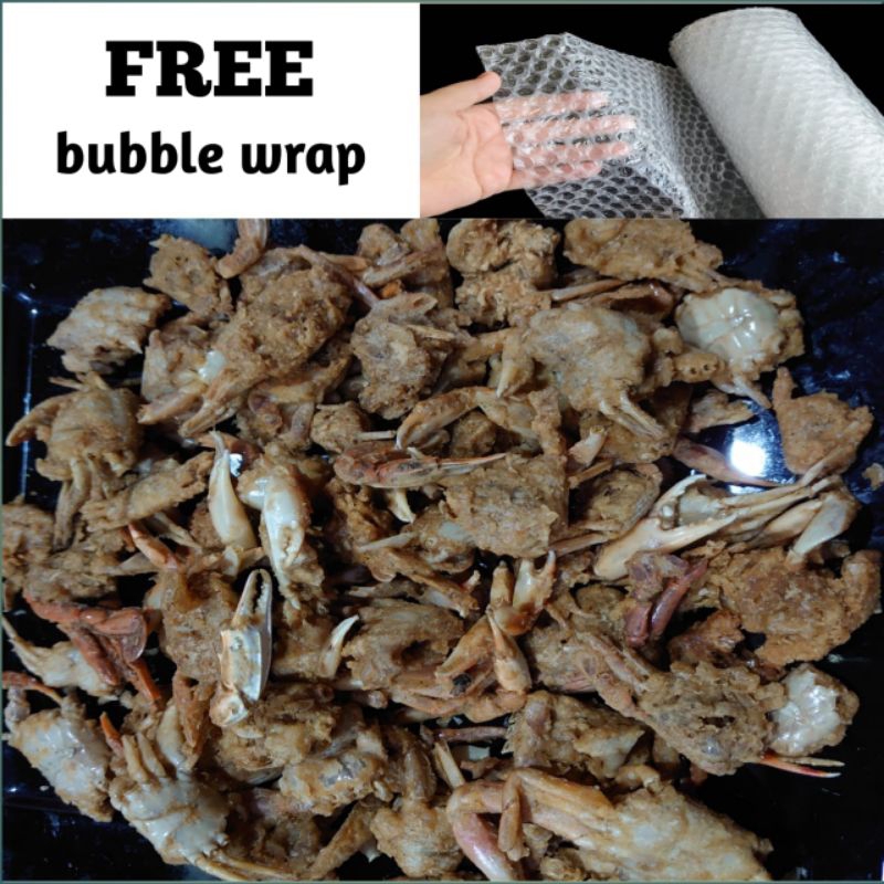 

Baby Crab Crispy/kripik kepiting renyah gurih