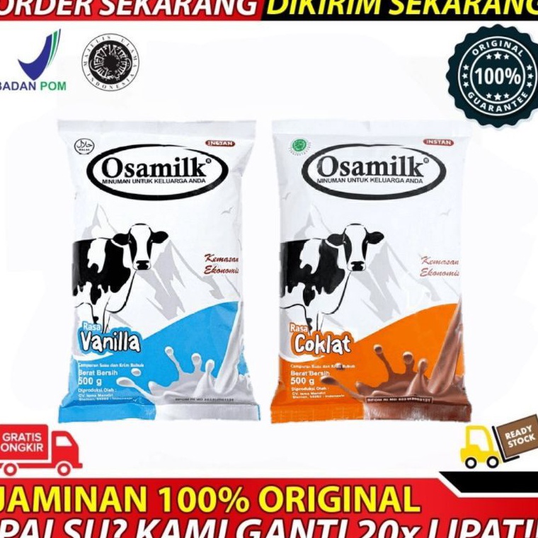 

((dikirim langsung)) OSAMILK 500gr SUSU GEMUK BADAN SEHAT