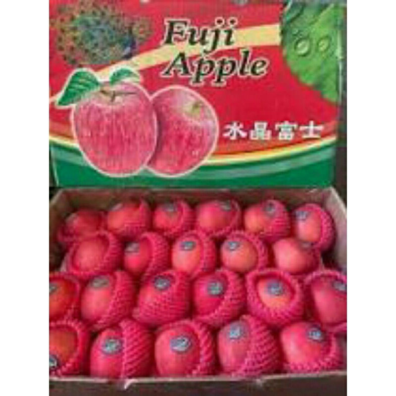 

apel fuji cap merak @karton