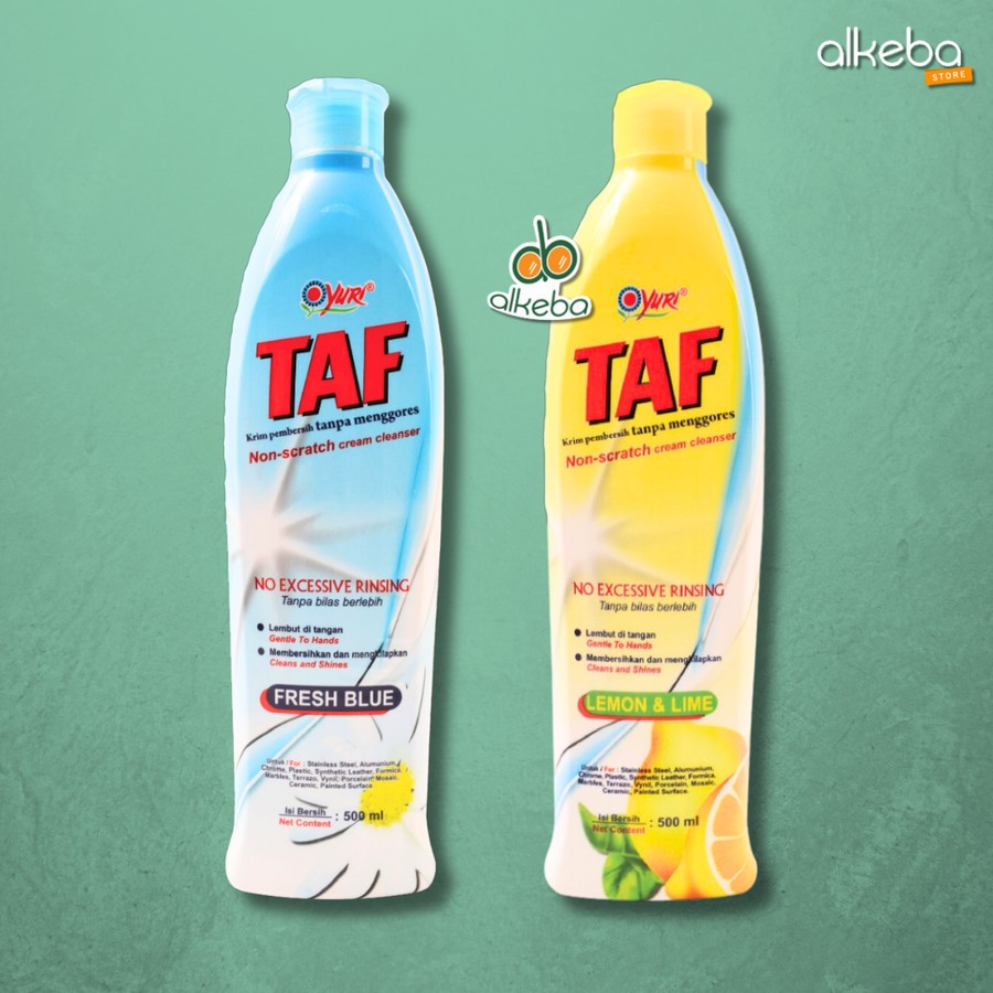 Taff Cream Yuri Pembersih Serbaguna Antibacterial kemasan Botol 500 ml