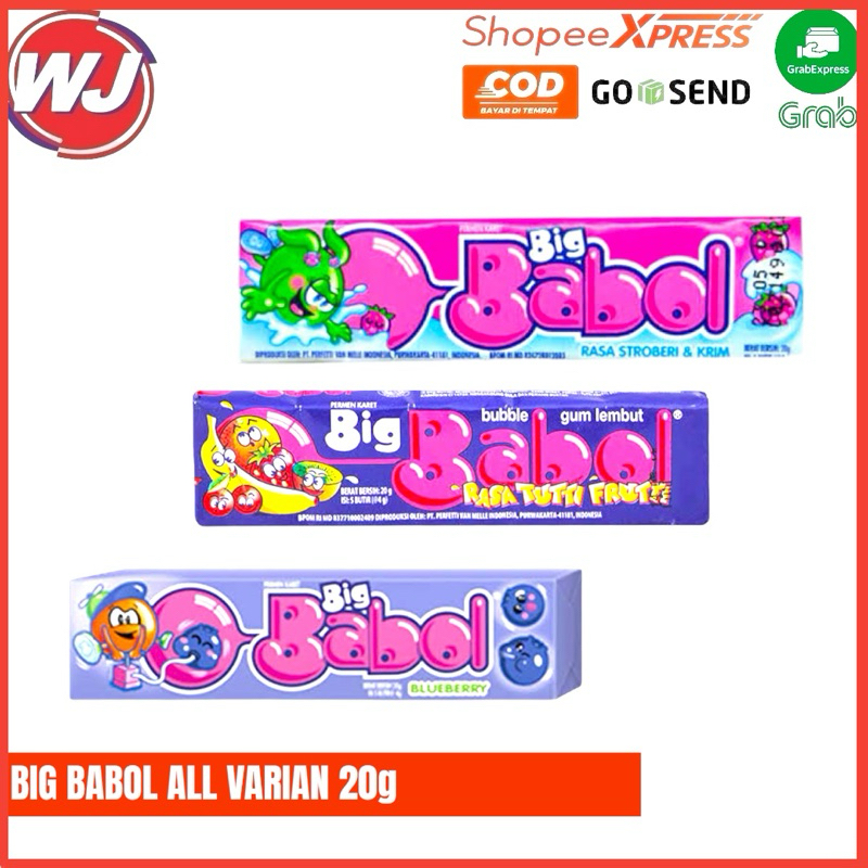 

BIG BABOL ALL VARIAN 20g