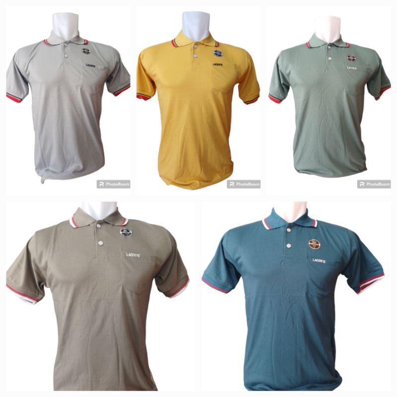 kaos kerah d'best L / kaos kerah keren