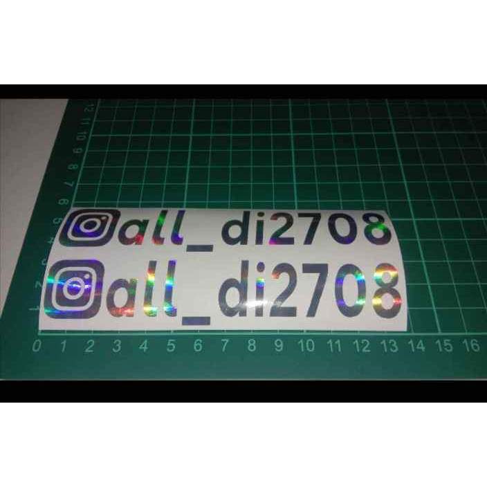

Stiker Cutting Hologram dan Scotlight