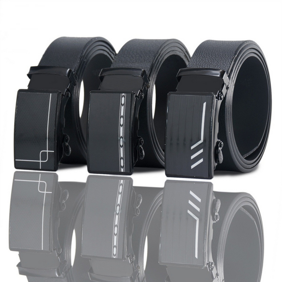 IKAT PINGGANG KULIT KEPALA BESI GESPER PRIA KULIT KEPALA BAHAN BESI SABUK PRIA KULIT