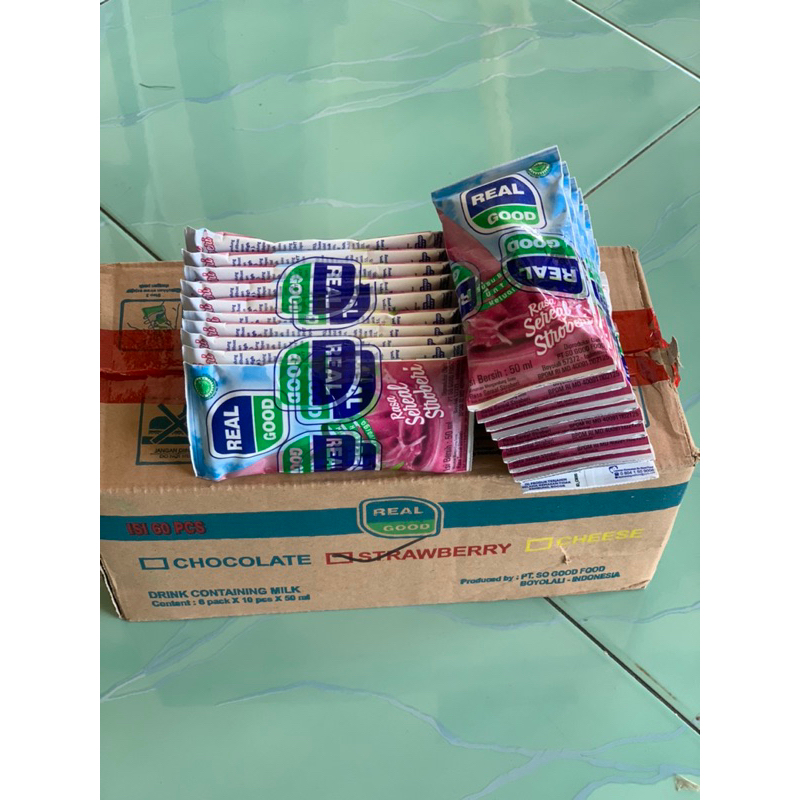

SUSU REAL GOOD 10x50ml Minim Beli 3