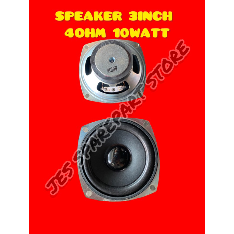 SPEAKER 3INCH 4OHM 10WATT