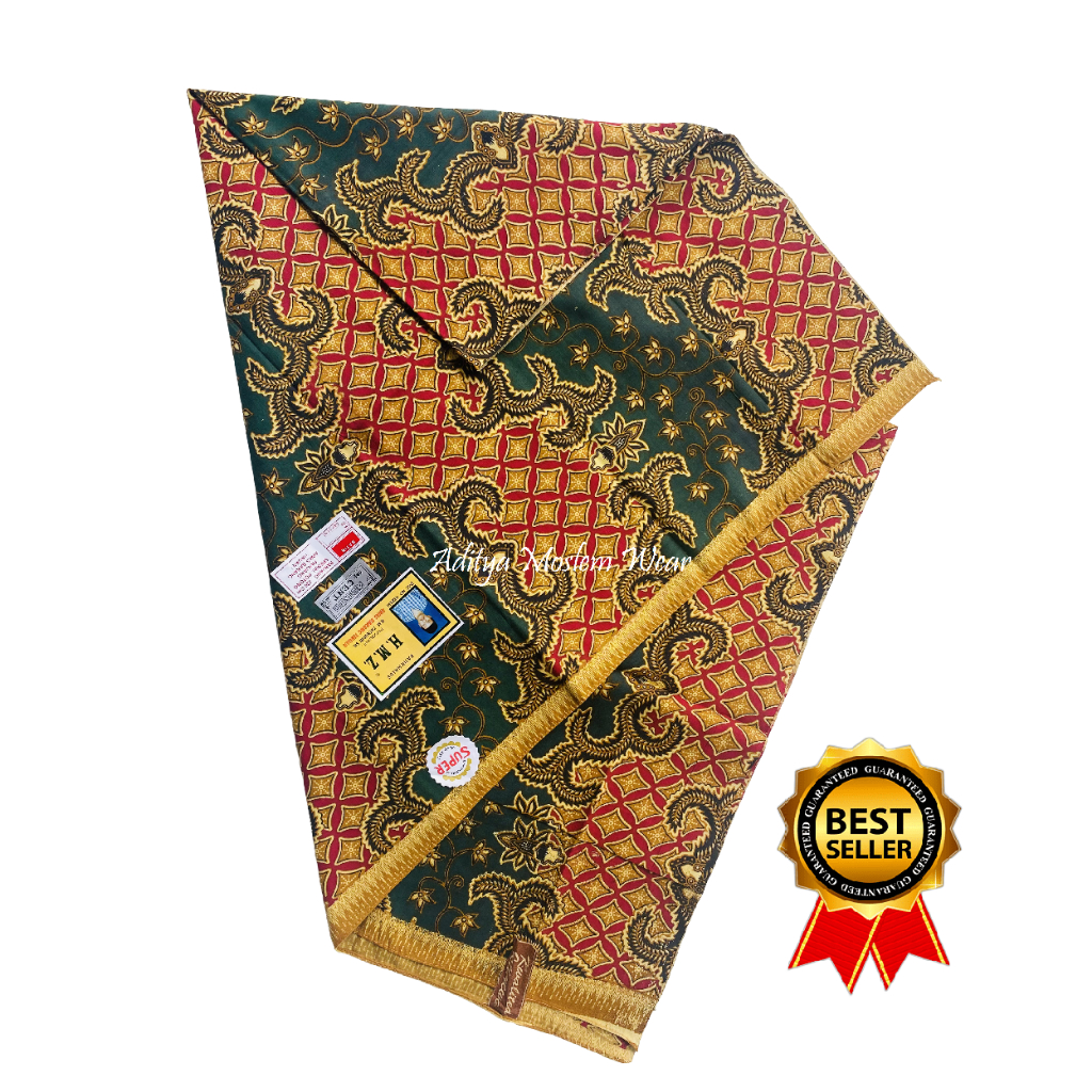 Kain Panjang Batik HMZ Cap Cent Jarik Batik Tapih Sewek Samping Kain Batik Tulis Solo Jarik