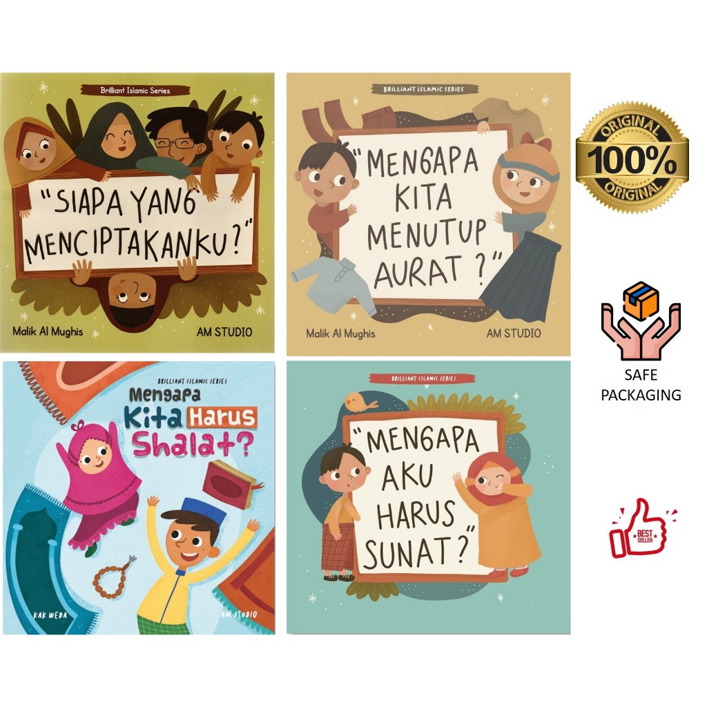 BRILLIANT QIBLA Buku Anak Muslim Islamic Series
