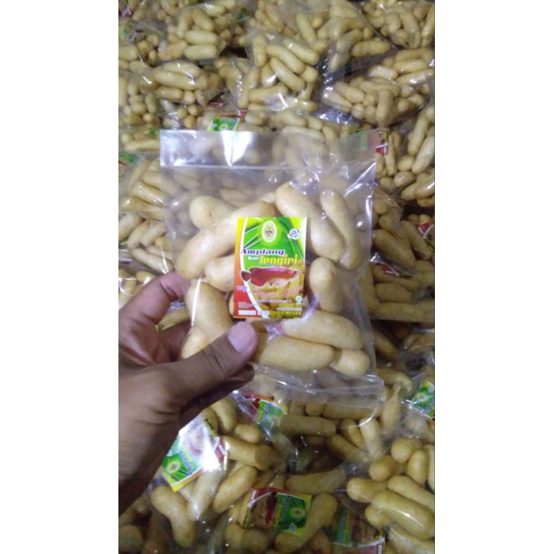 

Krupuk Tengiri Cebol 1bal isi banyak 20 bungkus