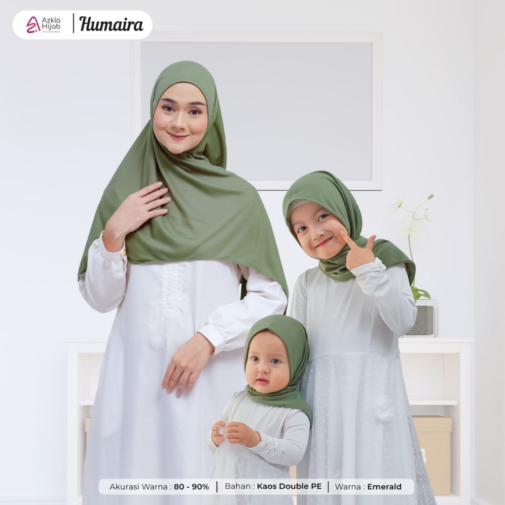 Azkia Hijab - Humaira Hijab Instan Kaos PE