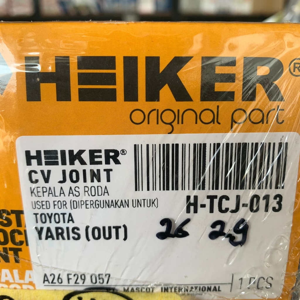 CV JOINT YARIS OUT