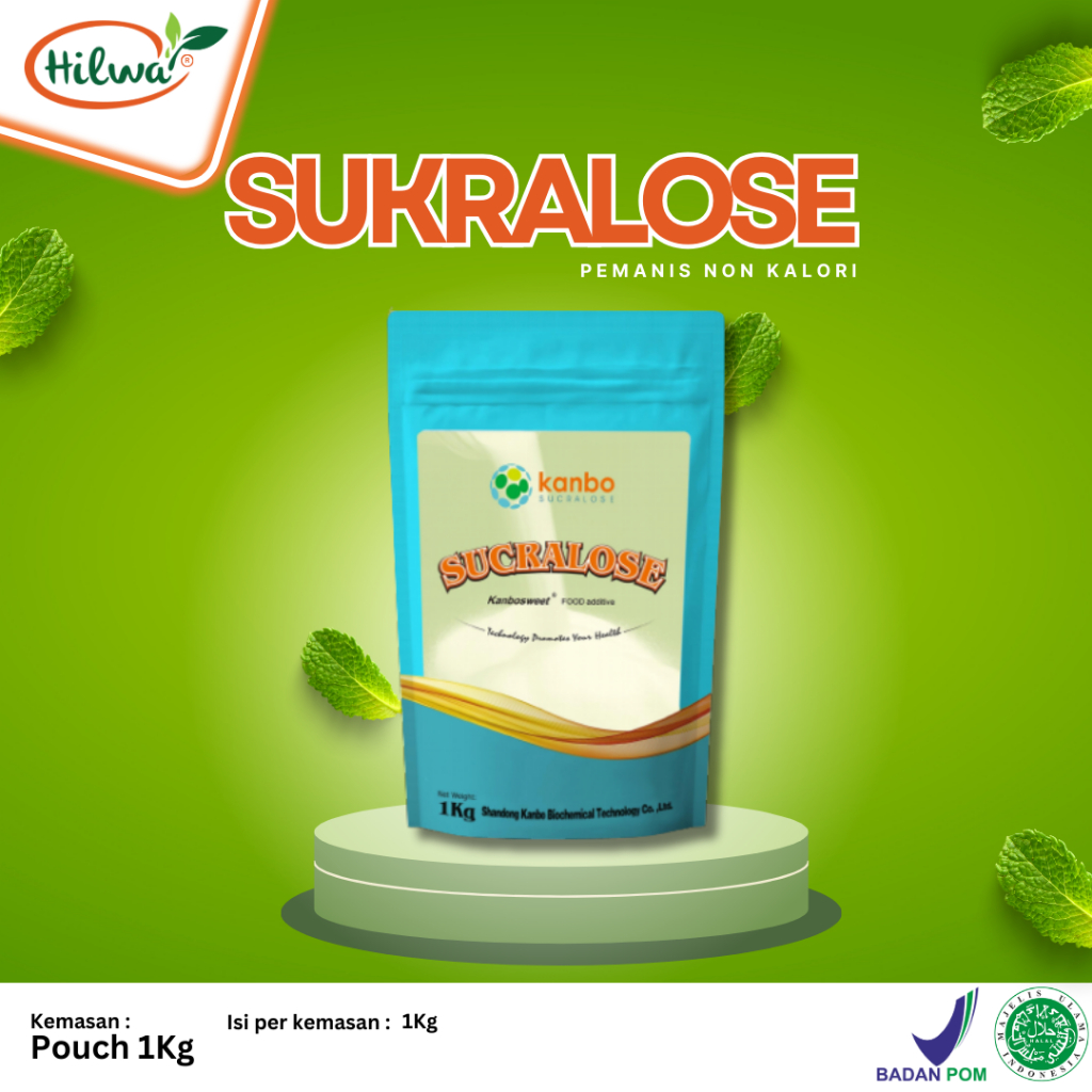 SUKRALOSA | SUCRALOSE KANBO | PEMANIS KANBO 1KG